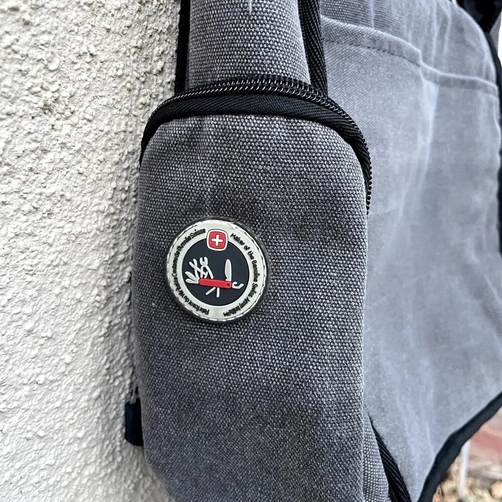 SwissGear gray denim